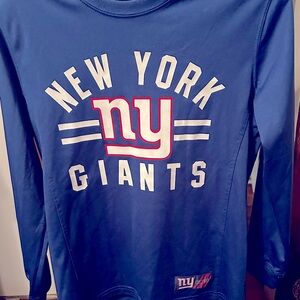 NY Giants NFL LONG sleeve youth tee size L (14-16)
